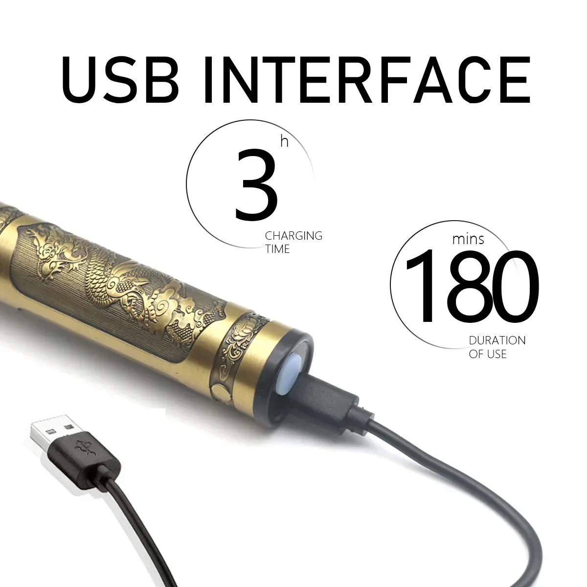 Profesjonalny trymer T9, metalowa obudowa, ostrze nierdzewne 💈